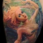 Tattoos - Mermaid Fantasy in Full color - 109708